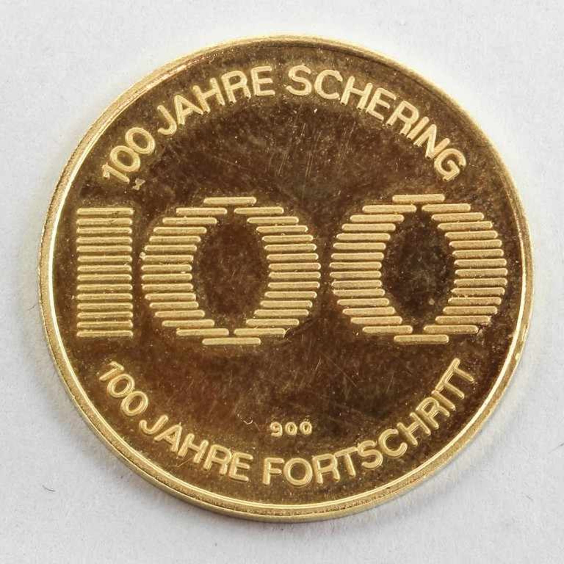 Gedenkmedaille "100 Jahre Schering".