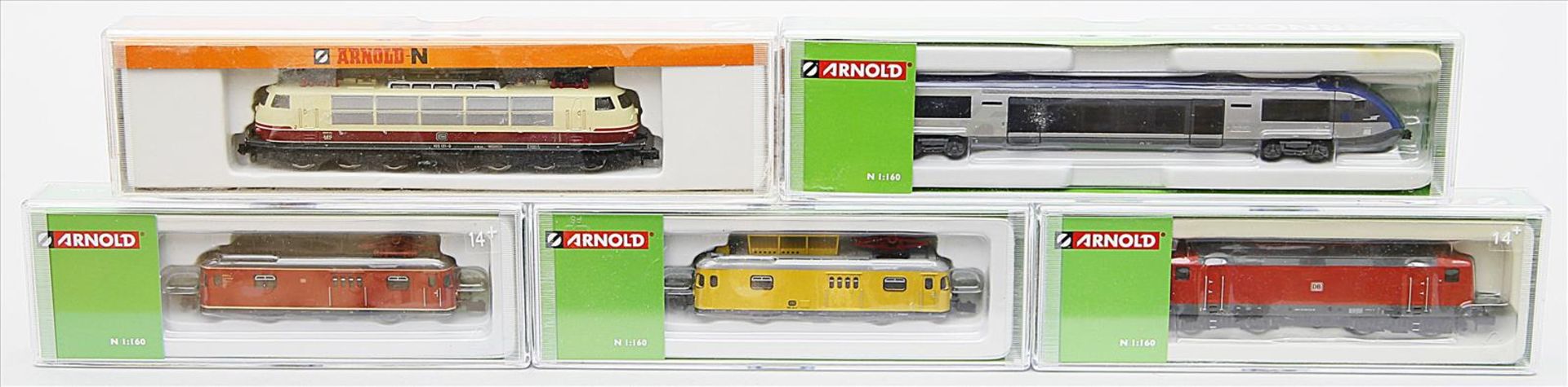 3 E-Loks und 2 Turmtriebwagen, Arnold Spur N.