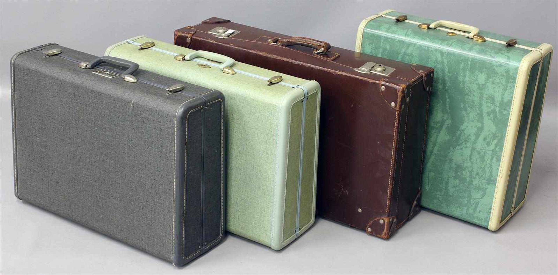3 Vintage-Koffer, Samsonite.