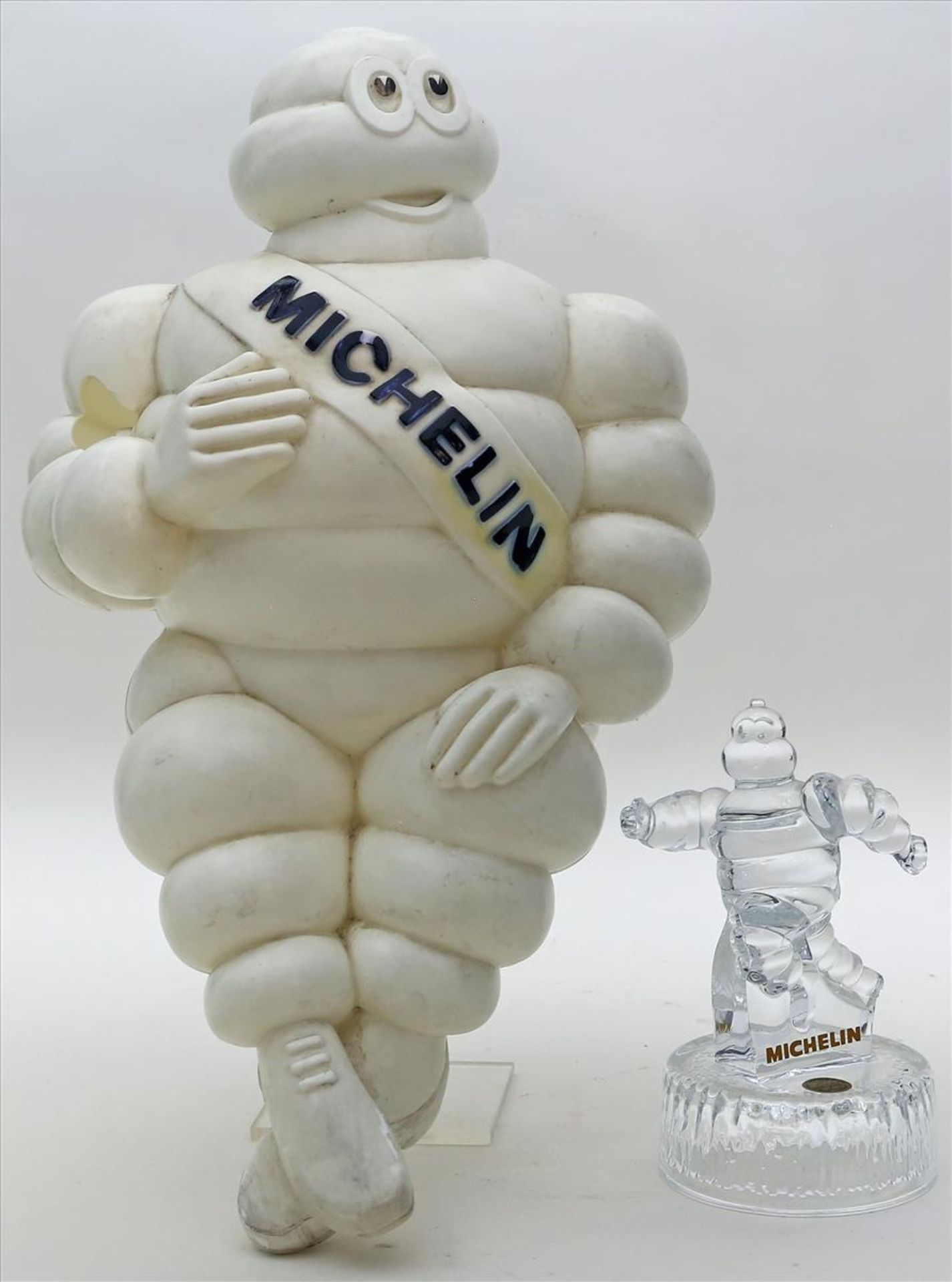 2 Werbefiguren "Michelin".