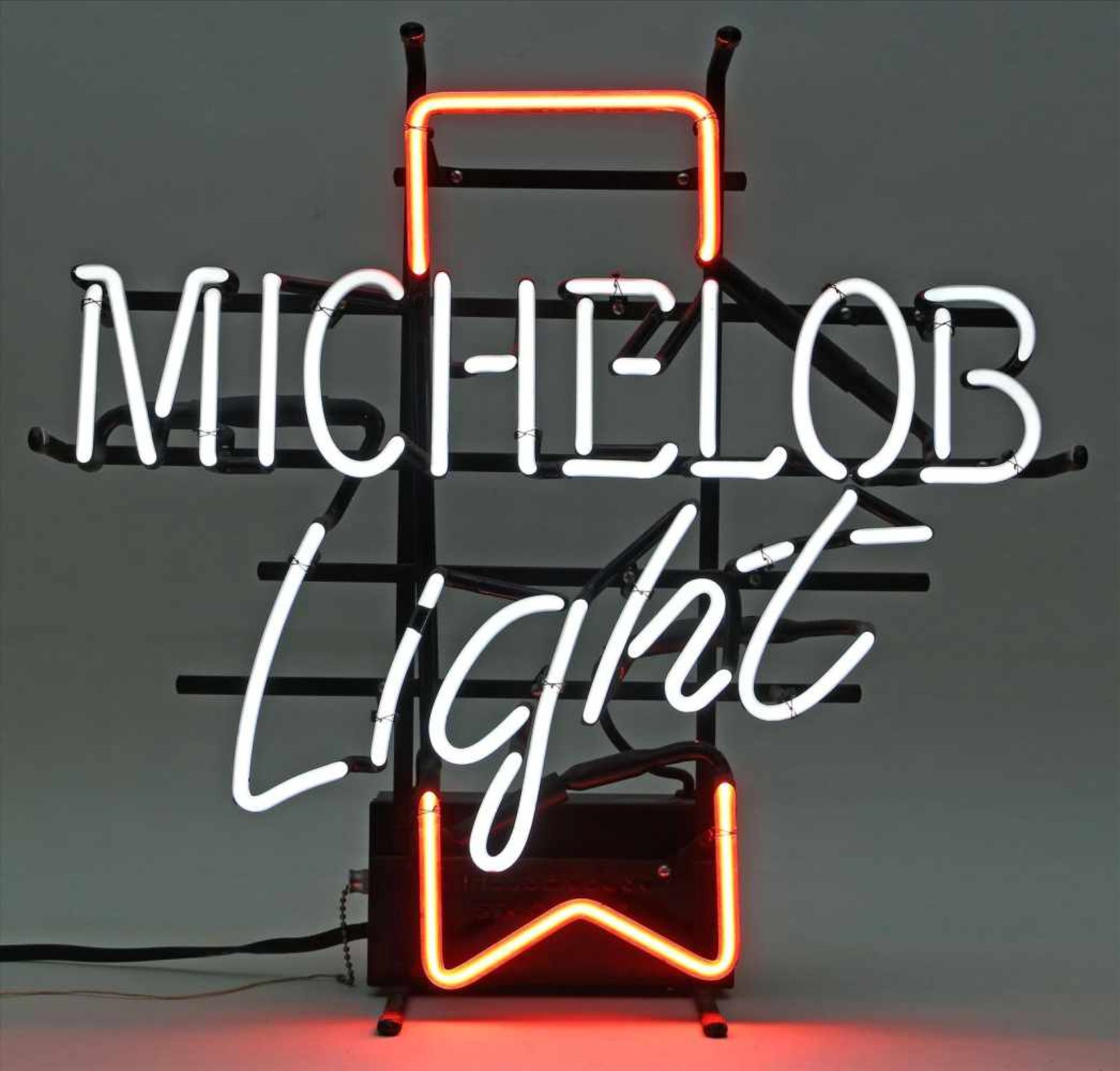 Neon-Reklame "Michelob Light".