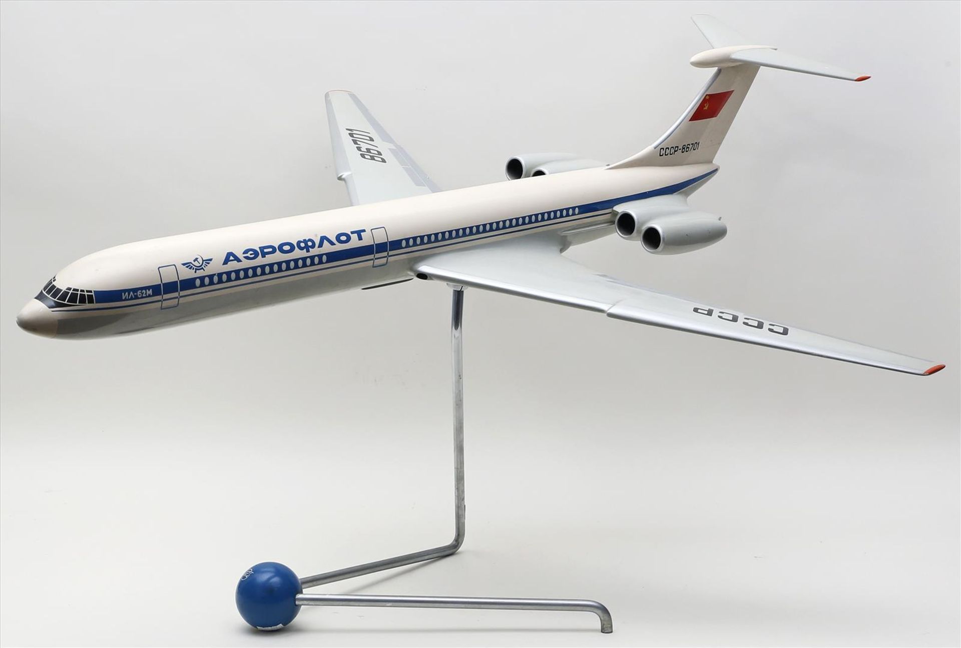 Flugzeugmodell "Aeroflot".