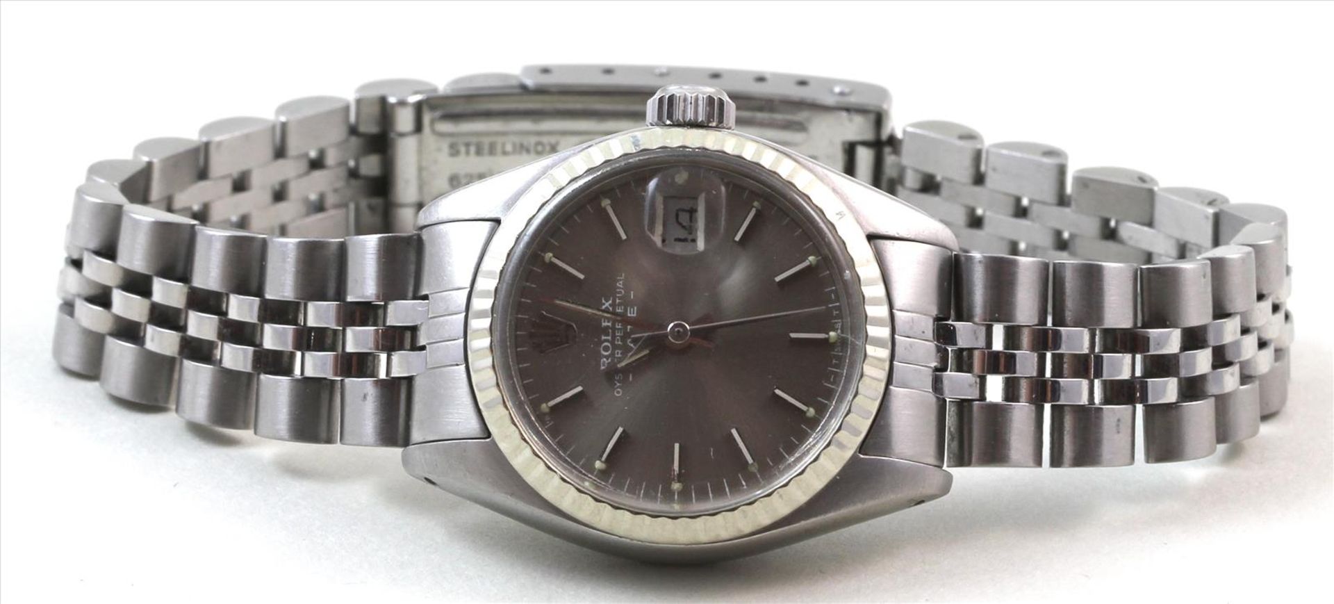 Damenarmbanduhr "ROLEX OYSTER PERPETUAL DATE".