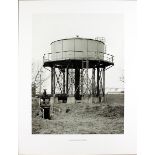 Becher, Bernd und Hilla"WASSERTURM DUISBURG-MEIDERICH", so betitelt. Offsetdruck, verso mit