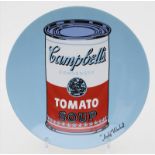 Warhol, Andy (1928 Pittsburgh- New York 1987), nachLimitierter Künstlerteller "Campell's".