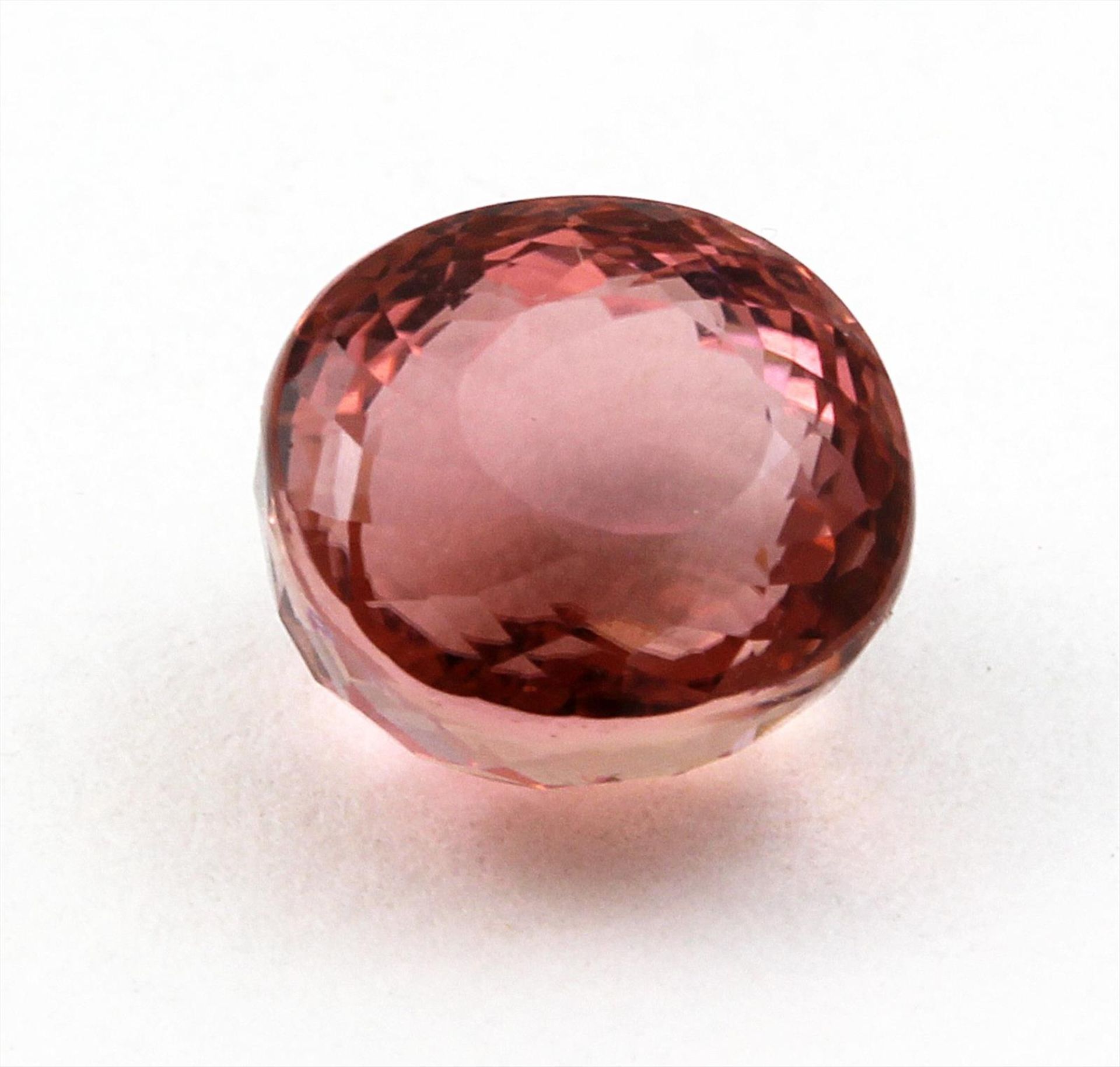 Drei Neon-Turmaline, zus. 17,6 ct.Verschiedene Farben, je oval facettiert. - Bild 2 aus 4