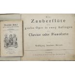 Mozart, Wolfgang Amadeus"Die Zauberflöte - eine grosse Oper in zwey Aufzügen fürs Clavier oder