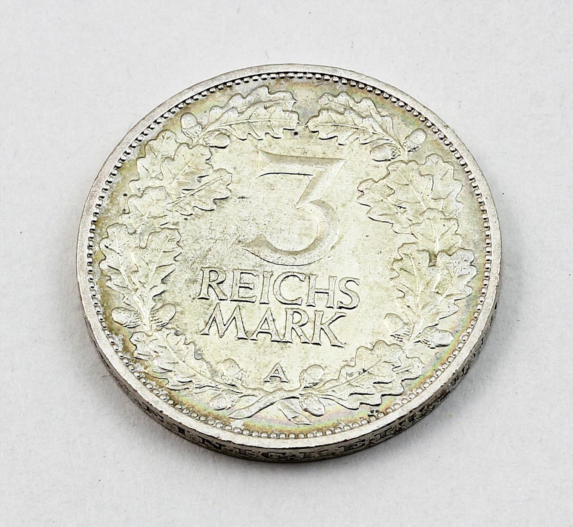 Weimarer Republik, 3 und 5 Mark Jahrtausendfeier der Rheinlande, 1925 D und A.ss-vz. - Bild 6 aus 6