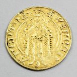 Köln, Erbistum. Dietrich II., Graf von Moers (1414-1463)Gulden o.J. 986/000 GG. ca. 3,5 g. ss-vz,