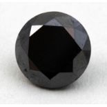 Schwarzer Brillant, ca. 1 ct..