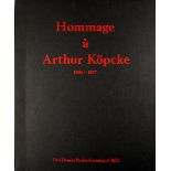 Mappenwerk "Hommage à Arthur Köpcke",vollständig mit 18 Graphiken (in Reihenfolge laut