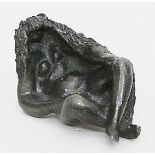 Balden, Theo (1904 Santa Catarina/Brasilien-Berlin 1995)"Aufgestützte". Bronze-/Zinn-Legierung. Am
