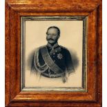 Wiese, Carl (1828 Wesenburg/Mecklenb.-Friedland 1875)Brustbild eines Offiziers mit Ordensband und