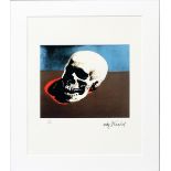 Warhol, Andy (1928-1987), nach"Skull". Granolithographie/Papier, re. u. Drucksign. und li. u. Ex.