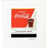 Warhol, Andy (1928-1987), nach"Coca Cola". Granolithographie/Papier, re. u. Drucksign. und li. u.