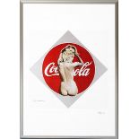 Ramos, Mel (1935 Sacramento-Oakland 2018), nach"Coca Cola". Druckgraphik, li. u. im Druck sign.