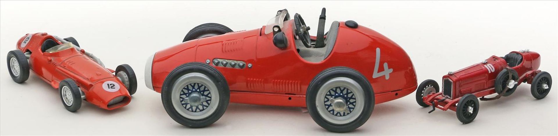 Rennwagen "Grand Prix Racer", Schuco.Blech, rot lackiert. Modell-Nr. 1070. Schuco, Western