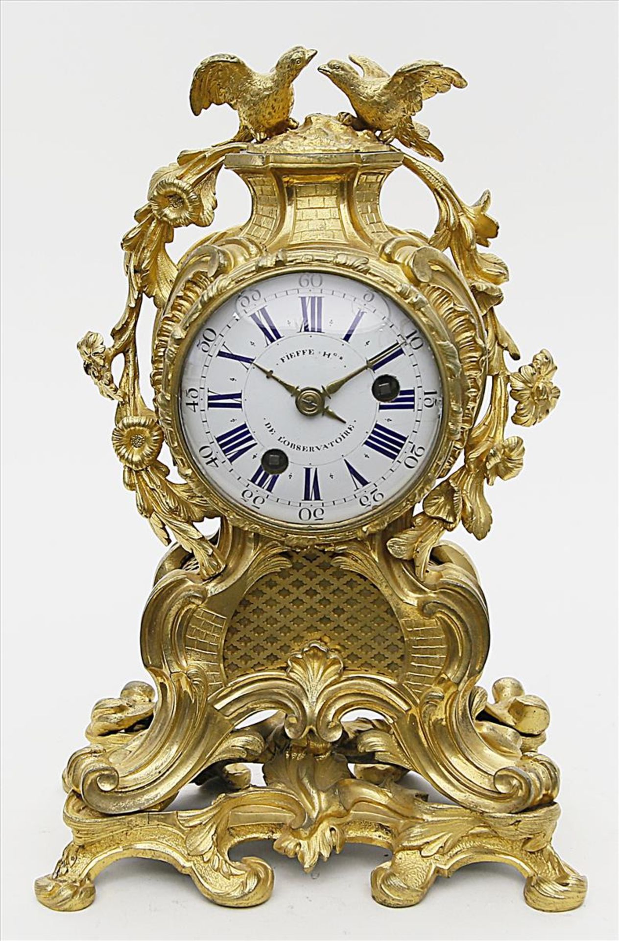 Louis XV.-Pendule, Fieffe H.G.R.