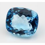 Sky blue Topas, ca. 21,8 ct.