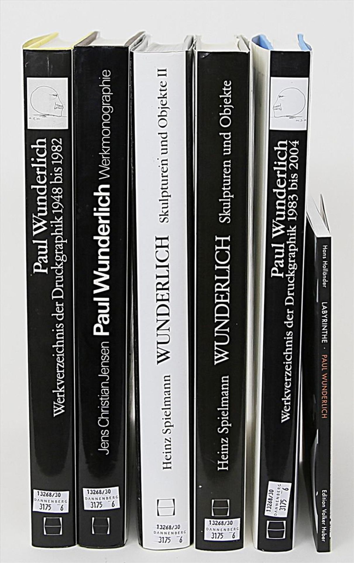 Sechs Bücher zu Paul Wunderlich (1927-2010)