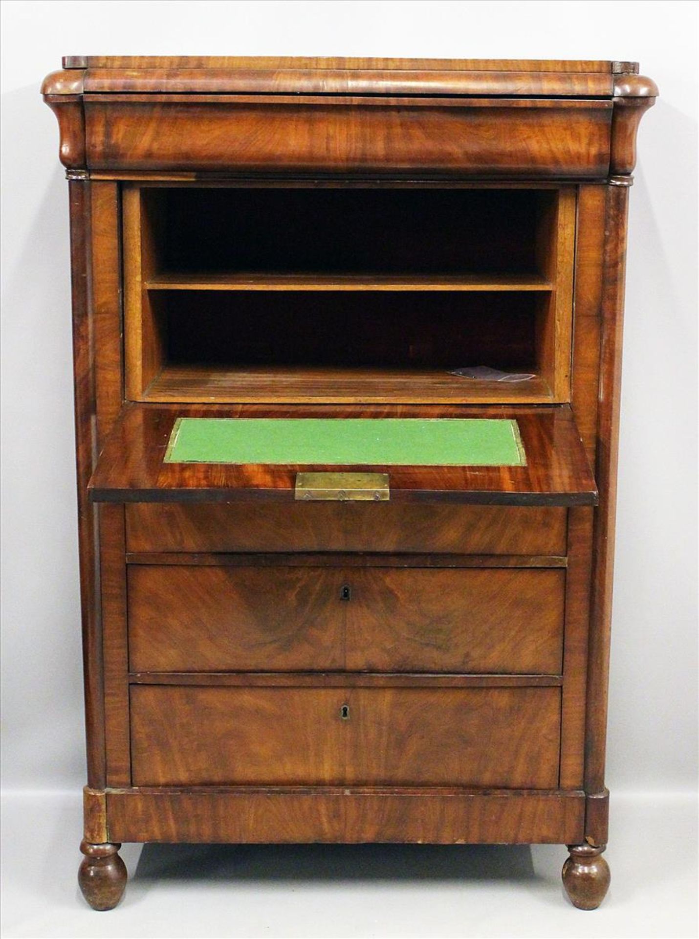 Biedermeier-Chiffoniere/-Sekretär. - Bild 2 aus 2