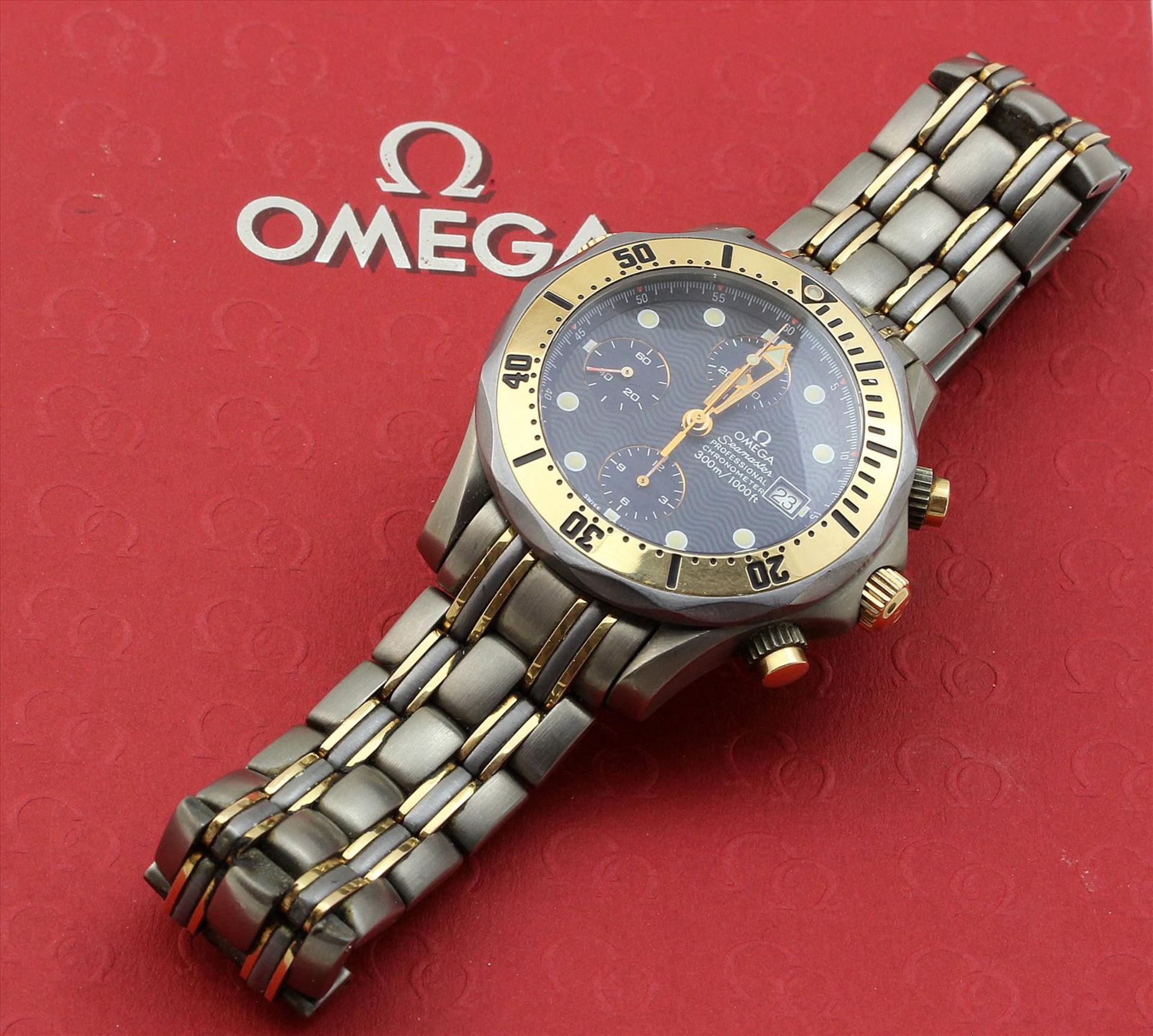 Herrenarmbanduhr "OMEGA".