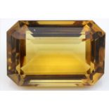 Großer Citrin, 87,54 ct.