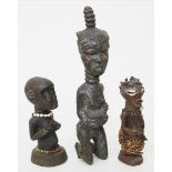 Drei afrikanische Skulpturen, Mbole.