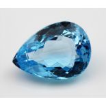 Hellblauer Topas, ca. 26 ct.