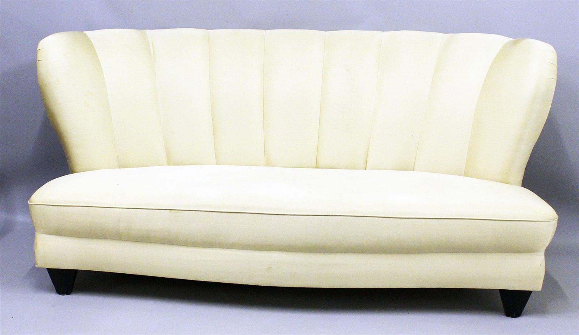 Vintage-Sofa und Sessel im italienischen Stil.