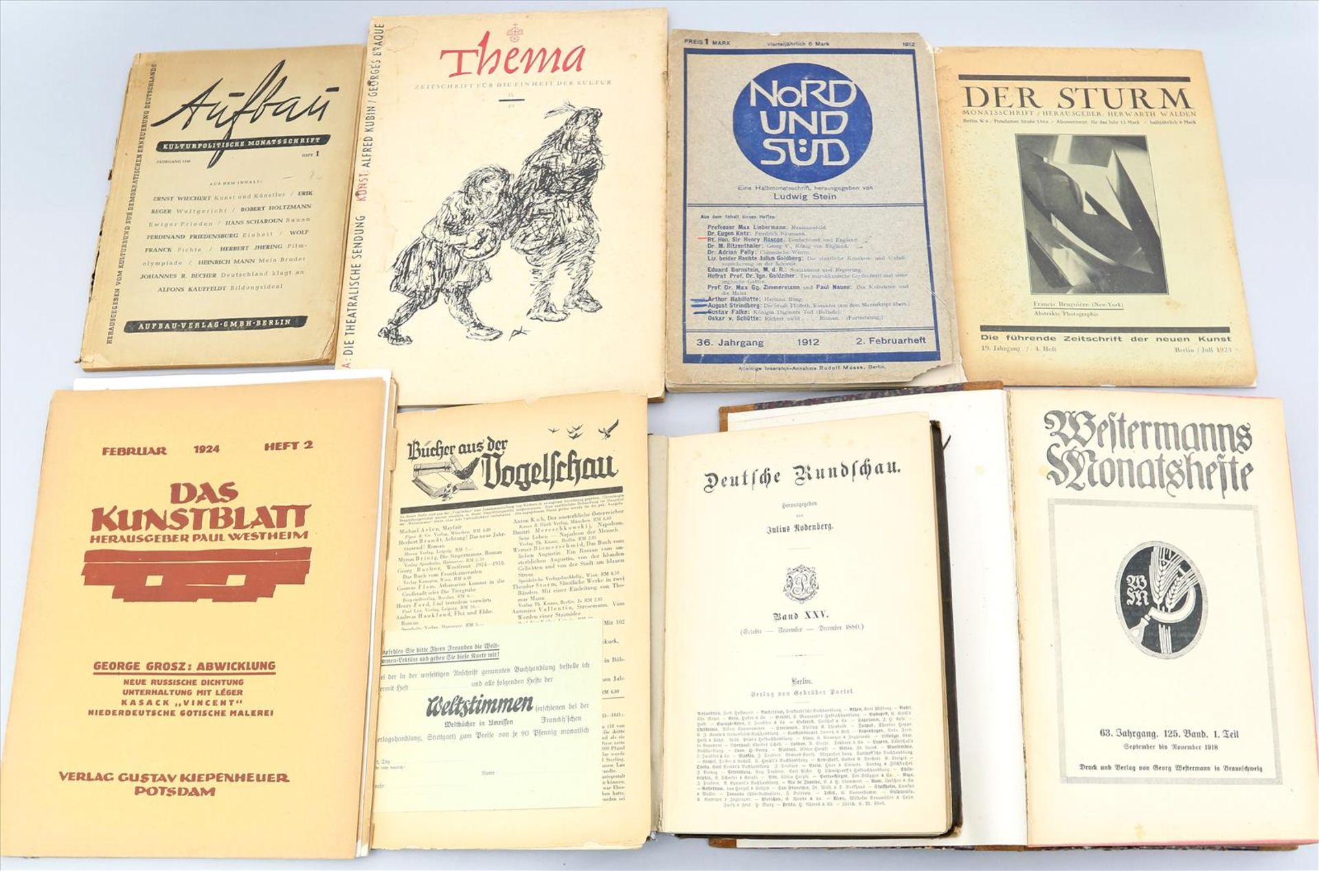 Div. Zeitschriften aus den Jahren 1880-1949,