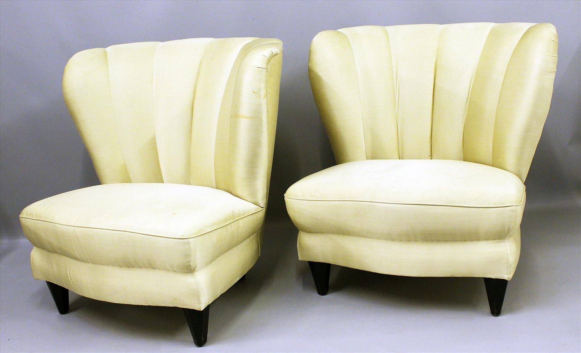 Vintage-Sofa und Sessel im italienischen Stil. - Bild 2 aus 2