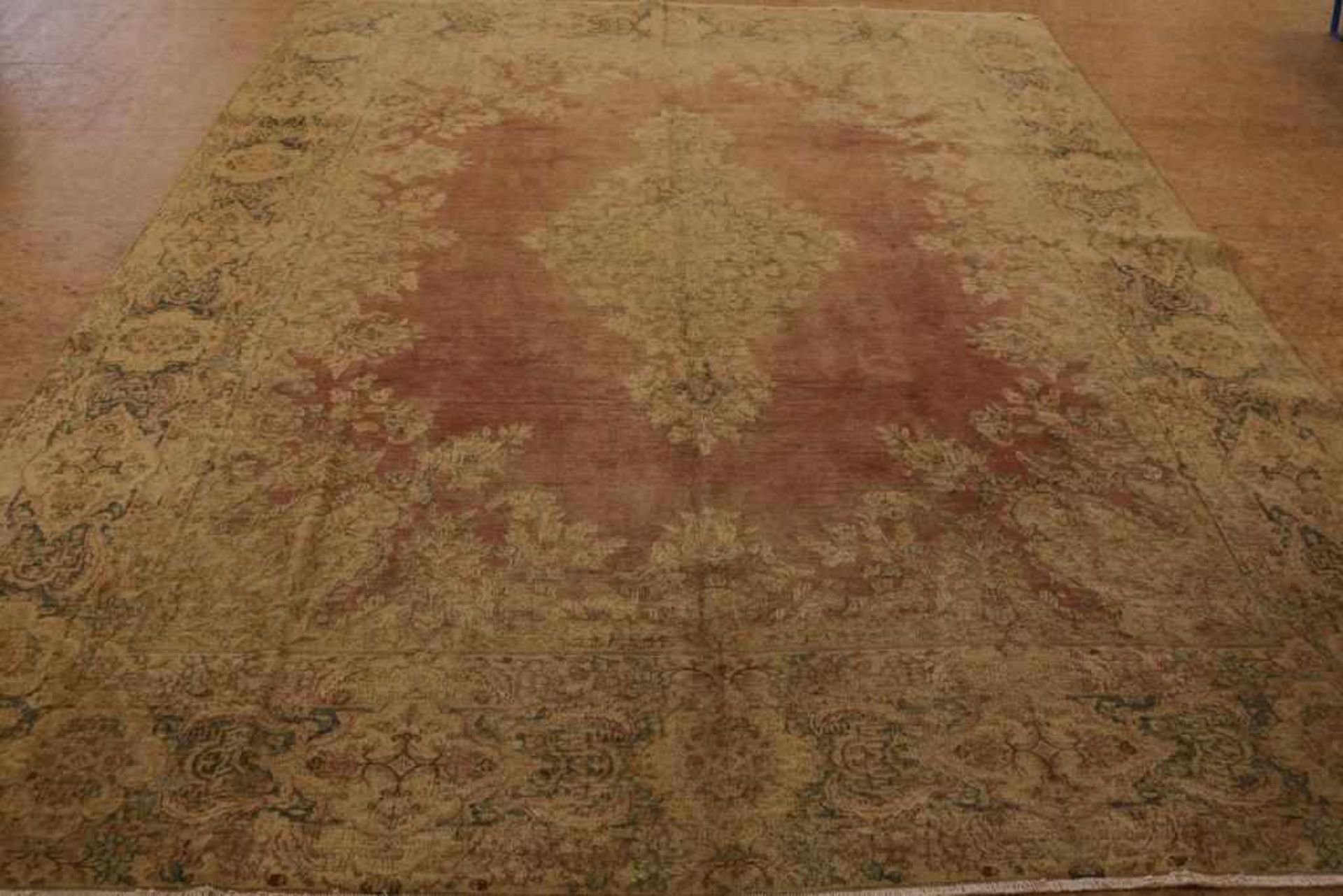 Vintage carpet 397 x 295 cm.