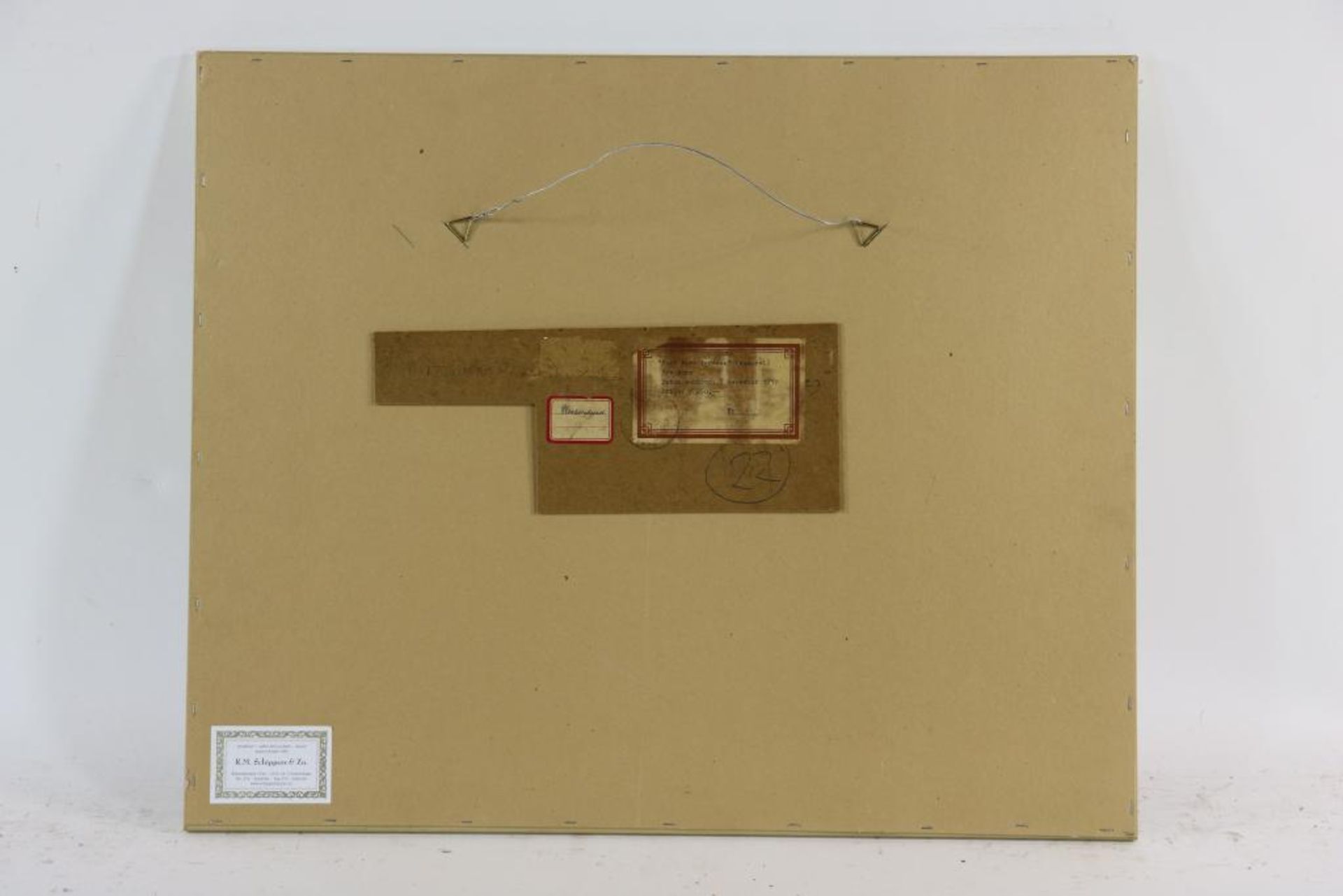 BUIJS BOB (1912-1970), ges. en gedat. '58 l.o., 'Fort Port Vendres', aquarel 35 x 47 cm. - Bild 3 aus 3