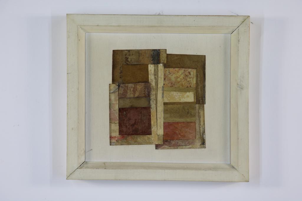 HORSTEN, HENK (GEB. 1949), gemon. H. '80 l.o., collage, gem. tech. 18 x 18 cm. - Image 2 of 4