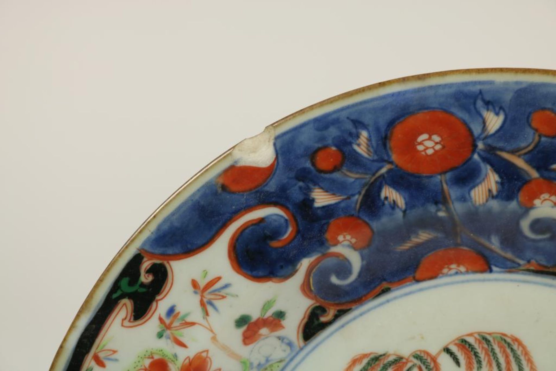 a set of 6 porcelain Imari dishes, China 18th century. - Bild 5 aus 6