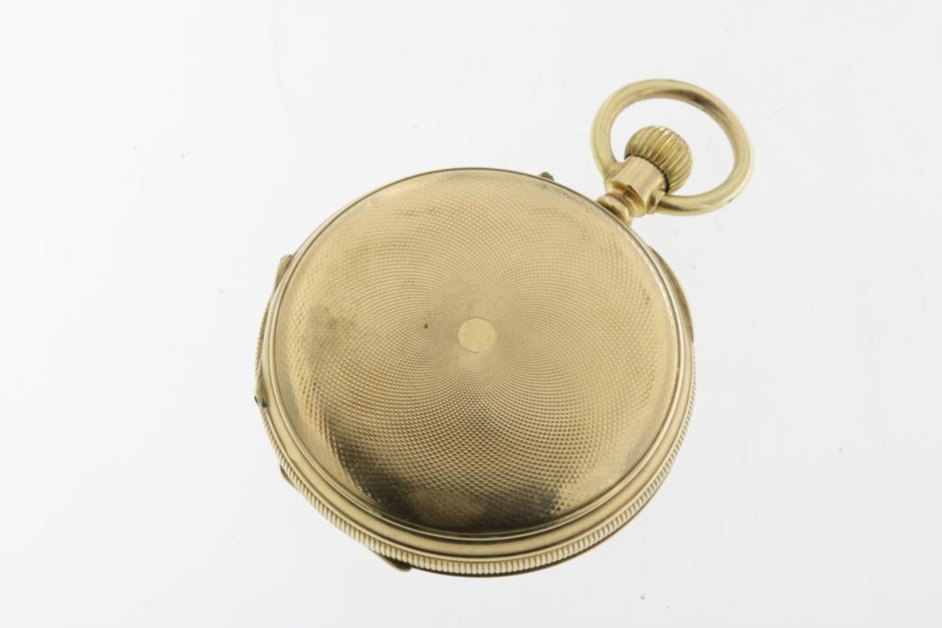 Pocket watch in yellow gold case - Bild 3 aus 5