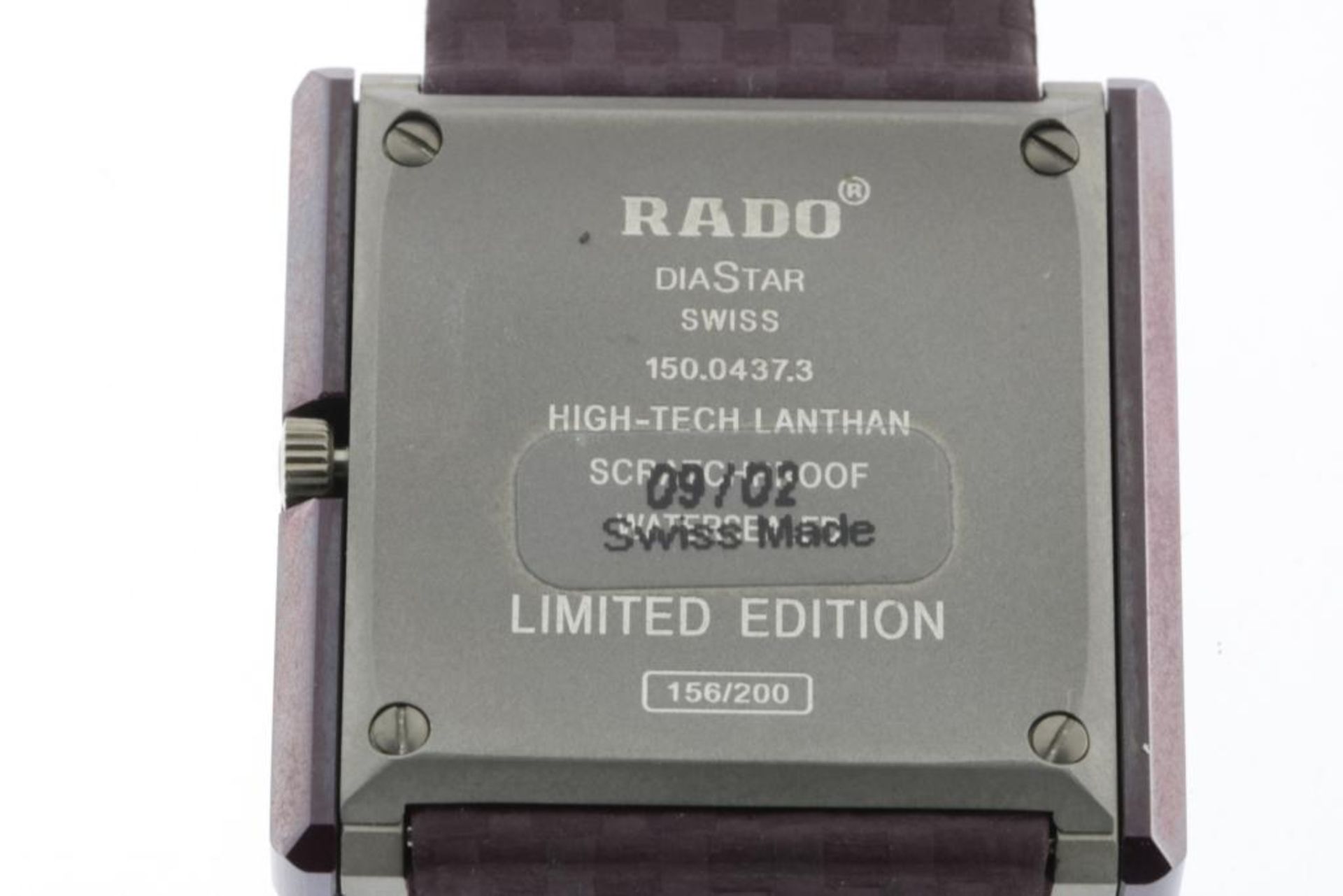 Rado horloge, LANTAAN, purple, collectors item, origineel met certificaat, in etui - Bild 2 aus 6