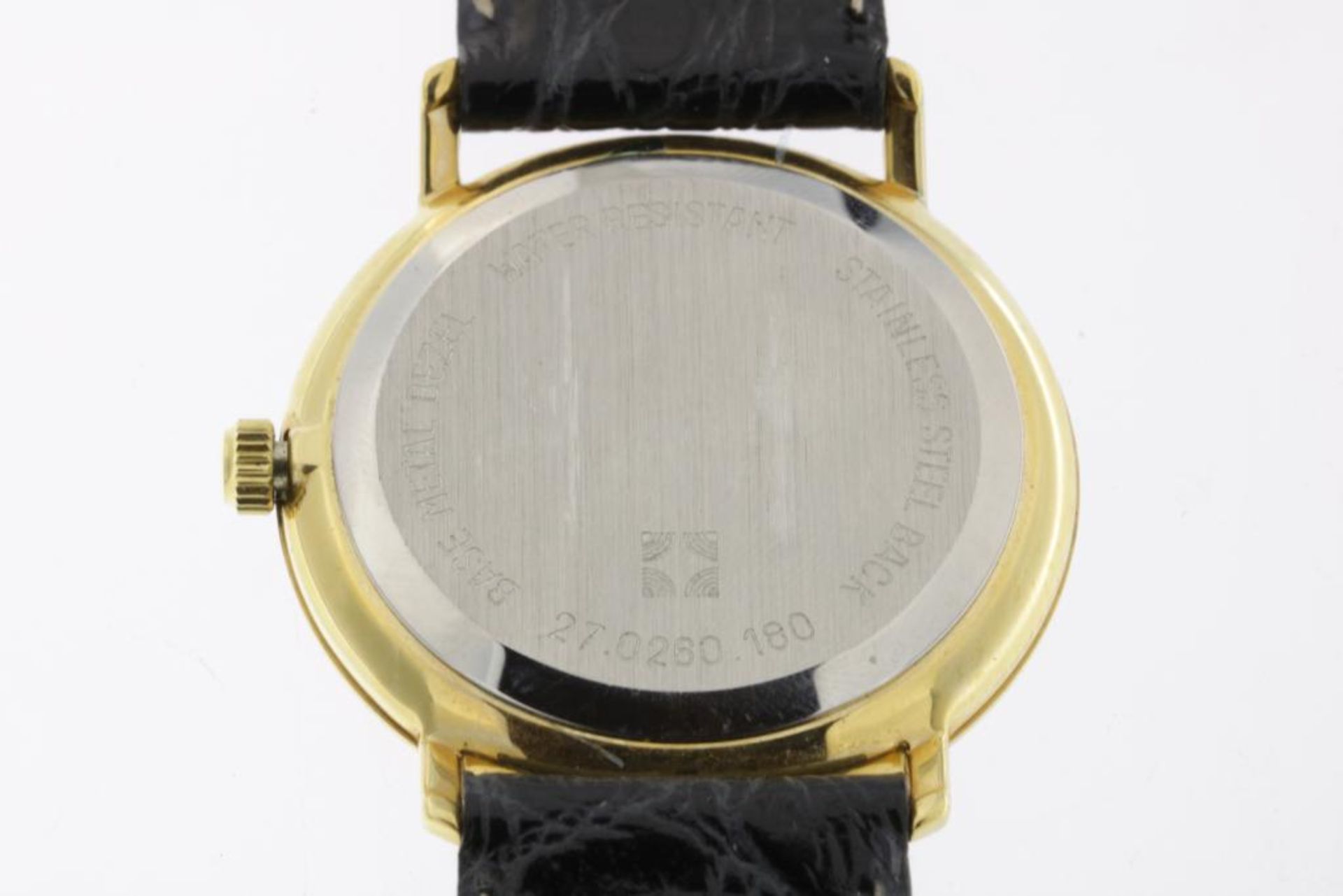 Zenith horloge met zwartlederen band, in origineel etui - Bild 2 aus 5