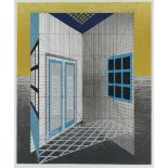 Jacobs, Henri (1957), signed and dated 1990, Salle a Dormir, screenprint 84 x 70 cm. Provenance