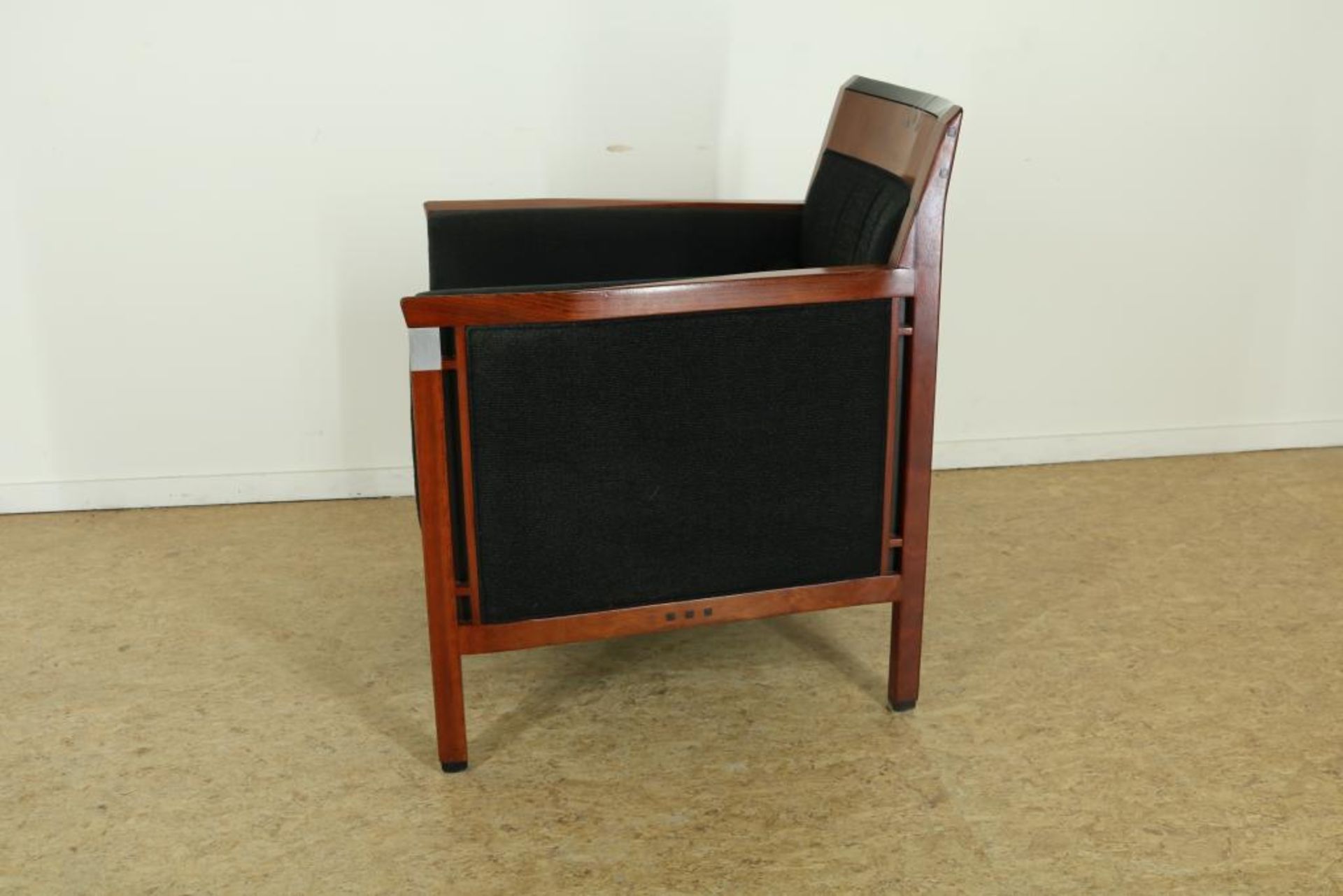 Schuitema decoforma fauteuil met stoffen bekleding. - Bild 2 aus 4
