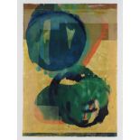 Sanders, Willem, not signed, Miseries of an almost modern mode, monotype (1991) 107 x 74 cm..