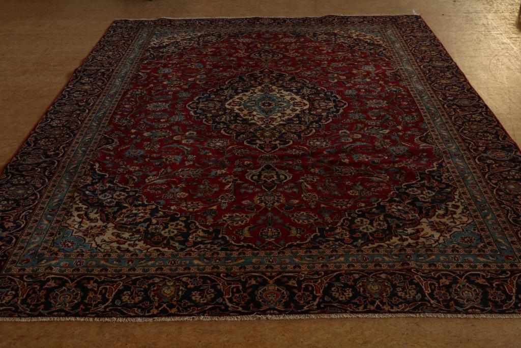 Keshan carpet 373 x 257 cm.Tapijt, Keshan 373 x 257 cm.