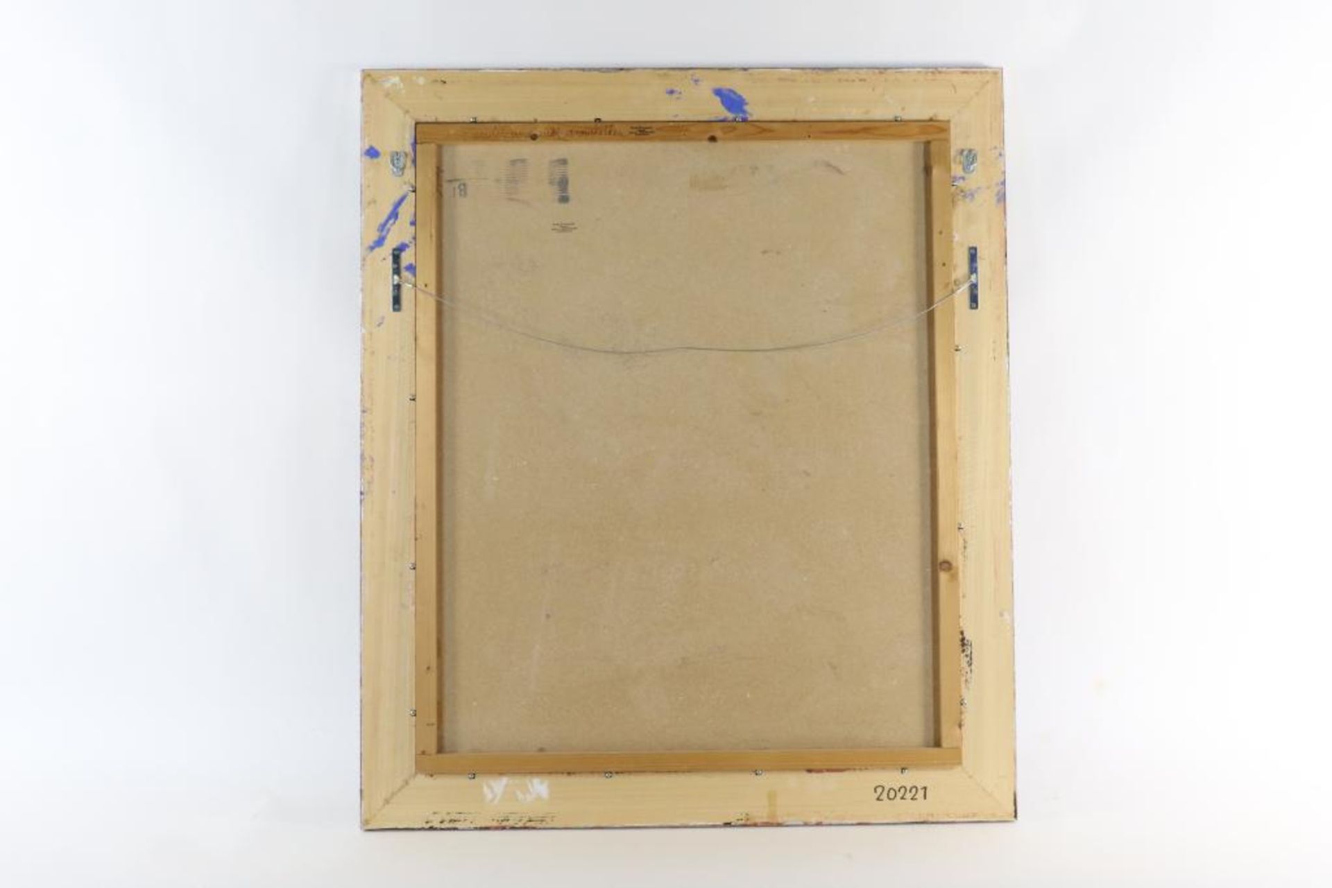 BURMANN POEK (geb. 1921), ges. l.o. stilleven met Aronskelken, board 89 x 74 cm. - Bild 4 aus 4