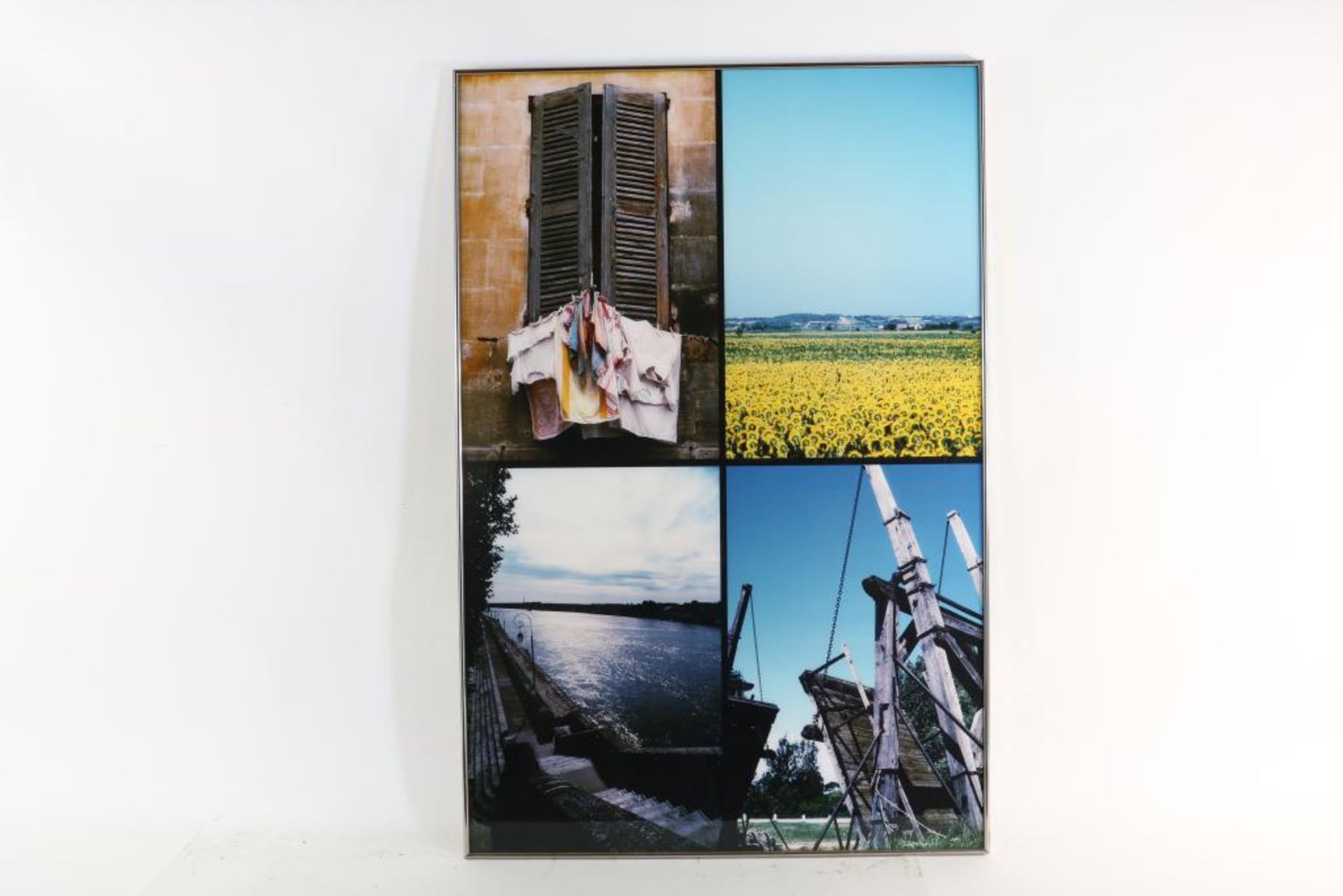 Huf, Paul (1924-2002), Sunflowers, South of France, 3 compilations of photographs 120 x 80 cm. - Bild 3 aus 4