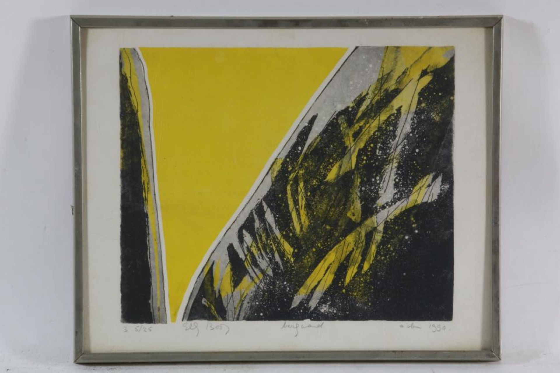 BOOT, ELS, ges. l.o. en gedat. 1990, 'bergwand', 'Bergtop', serie van 3 etsen 5/25 33 x 40 cm. - Bild 3 aus 7