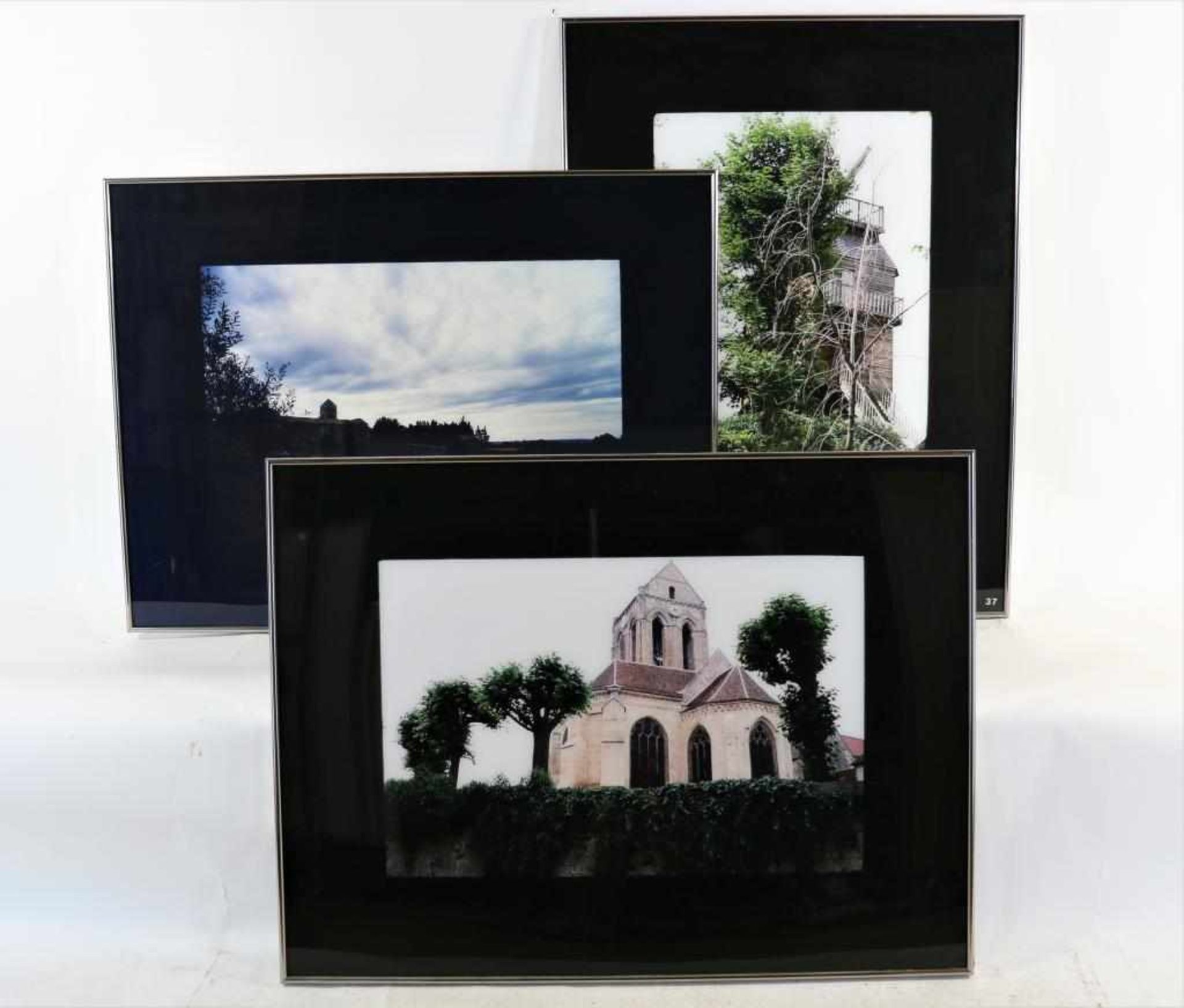 Huf, Paul (1924-2002), Lot of 3 photographs, 65 x 87 cm. From the series: Vincent van Gogh/Paul Huf: