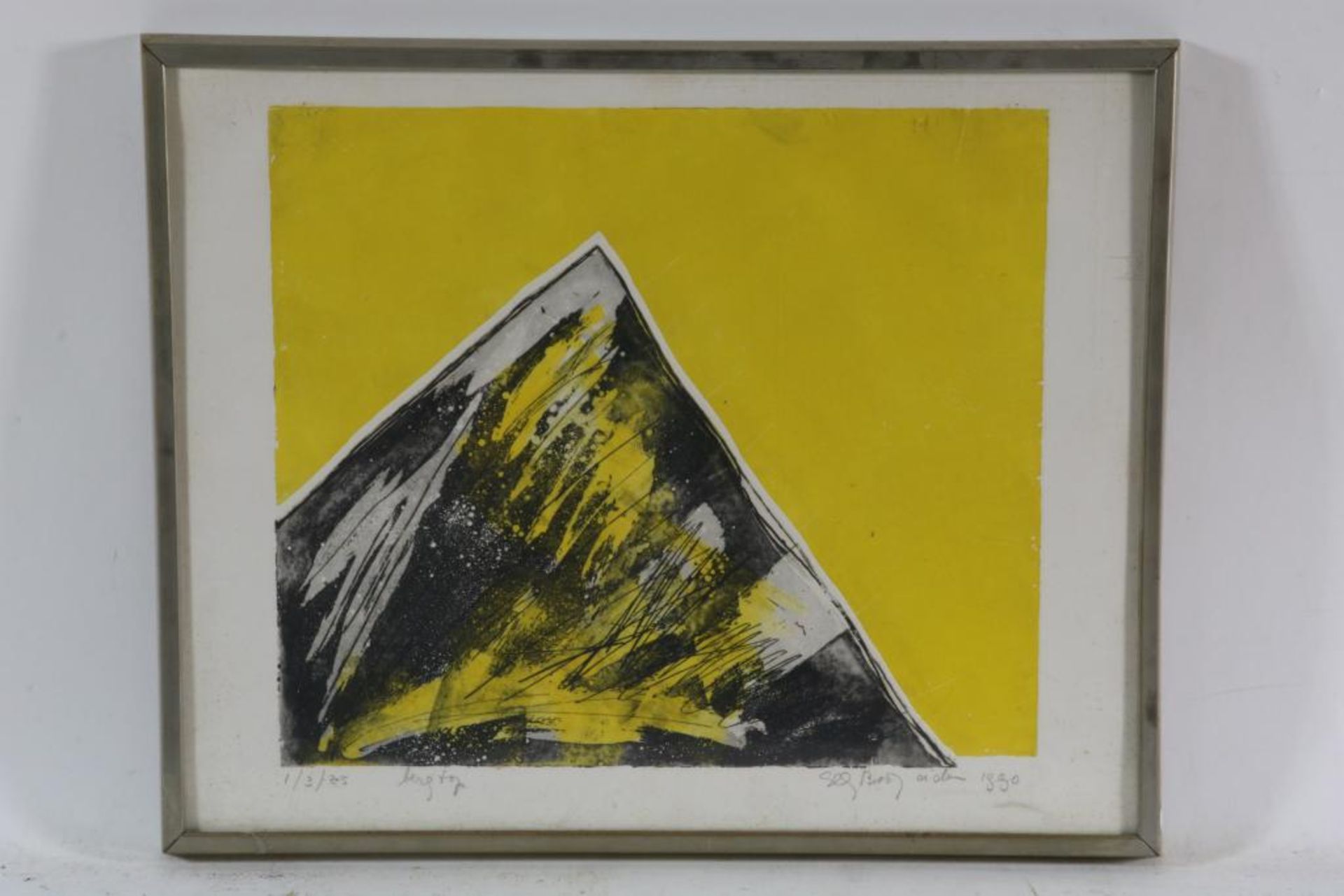 BOOT, ELS, ges. l.o. en gedat. 1990, 'bergwand', 'Bergtop', serie van 3 etsen 5/25 33 x 40 cm. - Bild 7 aus 7