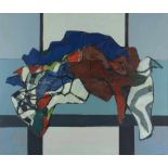 KAGIE, JAN (1907-1991), signed l.r., composition with laundry, oil on canvas 115 x 130 cm.KAGIE, JAN