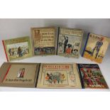 Uitgebreid lot div. kinderboeken w.o. franse kinderboeken rond 1900